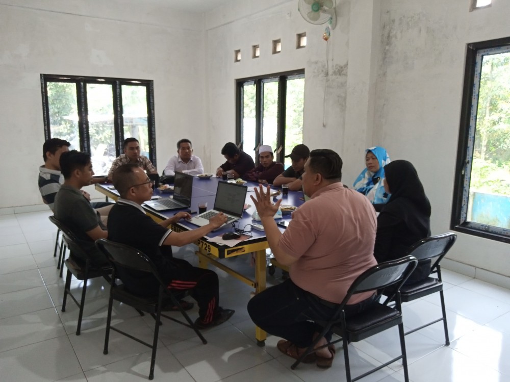 MUSYAWARAH PENYUSUNAN AGENDA KERJA TIM PENYUSUN RPJM DESA TAHUN 2019-2026 DESA JERINGO